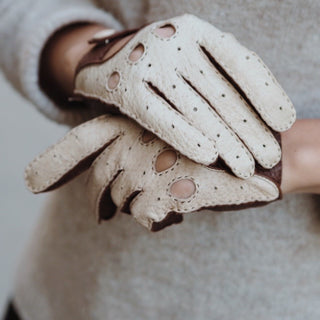 Sylvia Peccary | Vuoriton | Oatmeal / Brown