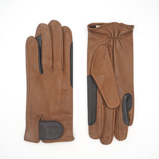 PAULI Ratsastuskäsineet | Vuoriton | Saddle Brown / Black