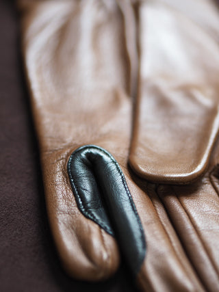 PAULI Ratsastuskäsineet | Vuoriton | Saddle Brown / Black