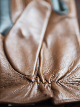 PAULI Ratsastuskäsineet | Vuoriton | Saddle Brown / Black