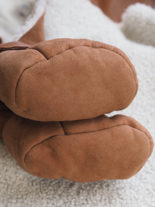 BABY BOOTIES Lambfur CAMEL