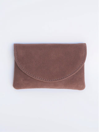 PENNY Card Holder Wallet Reindeer Suede Leather FUNGHI