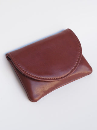PENNY Card Holder Wallet Hairsheep BROWN