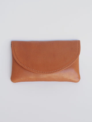 PENNY Card Holder Wallet Hairsheep Leather CAMEL