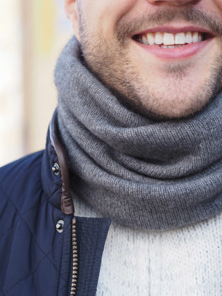 VIIMA Tuubihuivi | Merino-Possum | Shale Grey