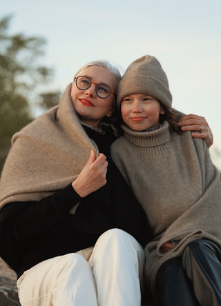 SAANA Pipo | Merino-Possum | Oyster Beige