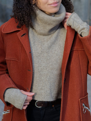 SALLA Kauluri | Merino-Possum | Oyster Beige