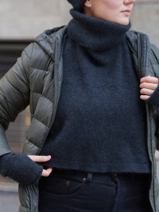 SALLA Kauluri | Merino-Possum | Charcoal Grey