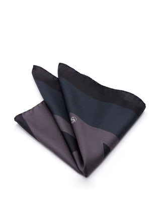 SELENE Silkkitaskuliina | 33 x 33 cm | Black
