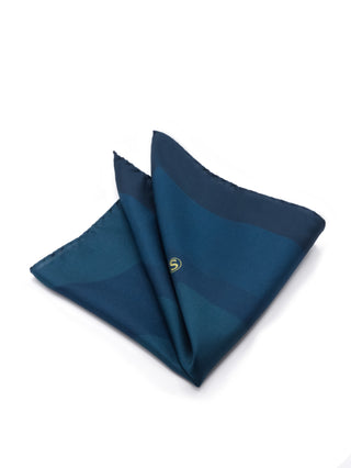SELENE Silkkitaskuliina | 33 x 33 cm | Blue