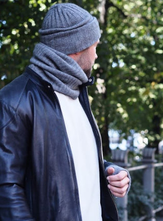 SISU Tuubihuivi | Merino-Possum | Shale Grey