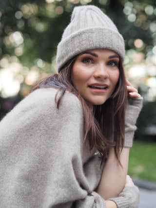 HAVU Pipo | Merino-Possum | Oyster Beige