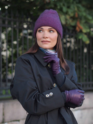 KAISA Hairsheep | Seide | Tiefes Lila