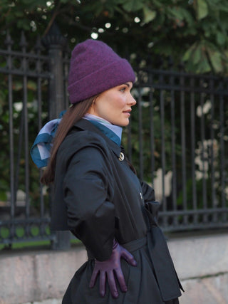 KAISA Hairsheep | Seide | Tiefes Lila