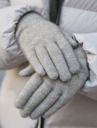 ONNI Sormikkaat | Merino-Possum | Oyster Beige