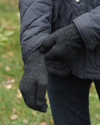 ONNI Sormikkaat | Merino-Possum | Charcoal Grey