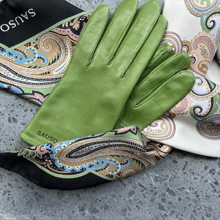 GALANTE Silkkihuivi | 70 x 70 cm | Blue Green