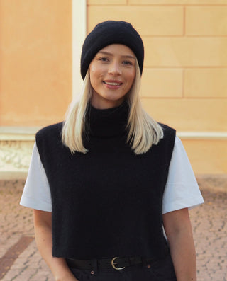 SALLA Kauluri | Merino-Possum | Black