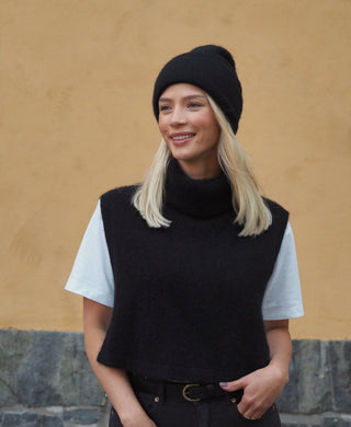 SALLA Kauluri | Merino-Possum | Black