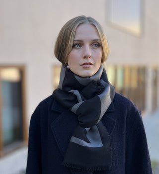 BELLEZZA Huivi | Villa | Black/Grey