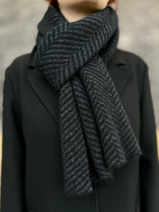 VEGA Huivi | Merino-Possum | Black / Charcoal
