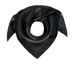 COLUMBA Silkkihuivi | 70 x 70 cm | Black