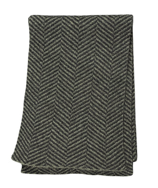 VEGA huivi | Merino-Possum | Charcoal / Jungle
