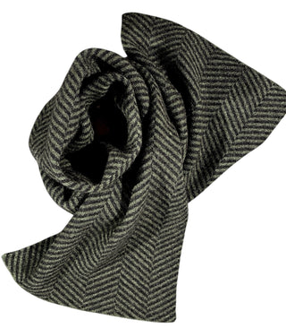 VEGA huivi | Merino-Possum | Charcoal / Jungle
