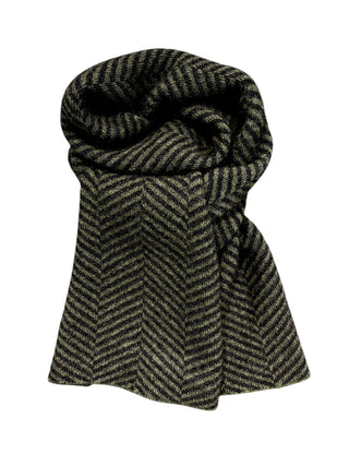 VEGA huivi | Merino-Possum | Charcoal / Jungle