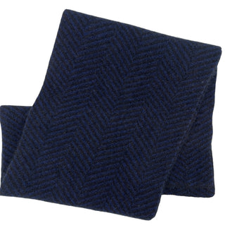 VEGA huivi | Merino-Possum | Black / Maritime