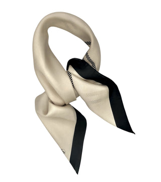SERENA Silkkihuivi | 70 x 70 cm | Beige