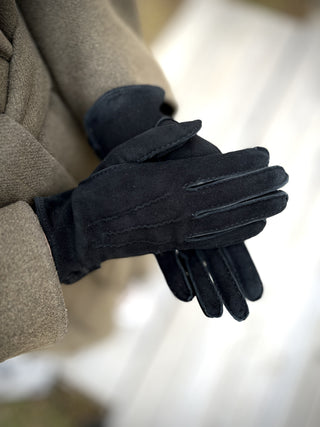 Reindeer Leather Gloves Black – AUNE By Sauso – Sauso Official