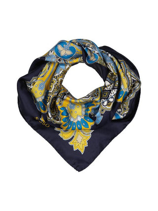 DANNA Silkkihuivi | 70x70 | Navy