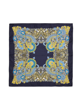 DANNA Silkkihuivi | 70x70 | Navy