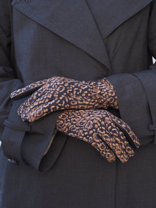FELICE Lammas | Kashmir | Black/Leopard