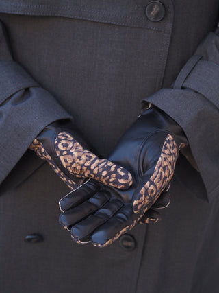 FELICE Lammas | Kashmir | Black/Leopard