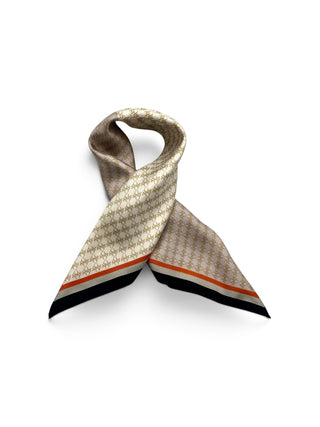Collina Silk Scarf | 55 x 55 cm | Beige