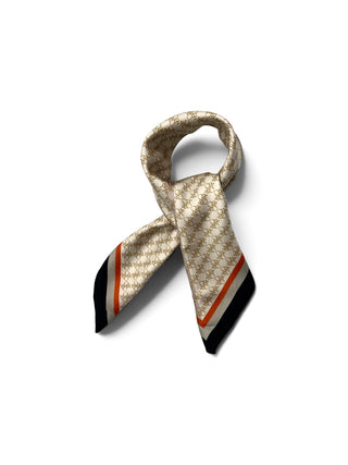 Collina Silk Scarf | 55 x 55 cm | Beige