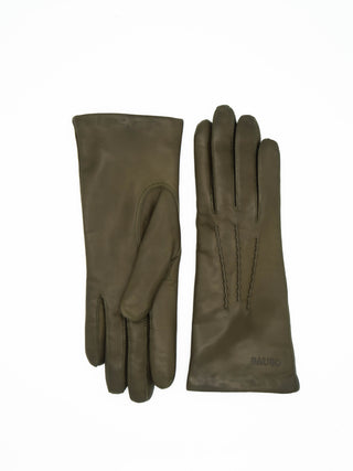Hanne Schafnappa-Leder | Cashmere | Olive