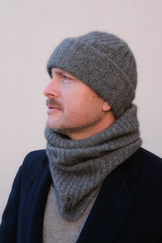 SISU Schlauchschal | Merino-Possum | Hafer