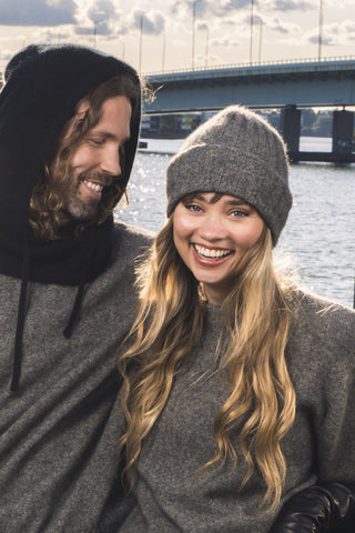 HAVU | Beanie | Merino-Possum | Oat