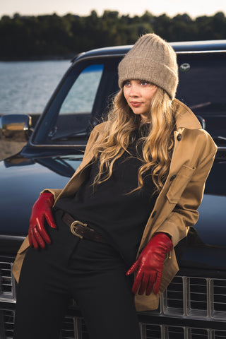 HAVU Beanie | Merino-Possum | Oyster Beige