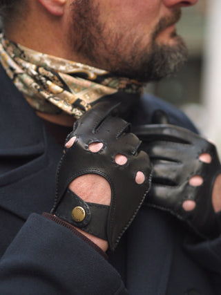 HENRIK Lammfell | Ungefüttert | Schwarz