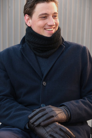 SISU Tube Scarf | Merino-Possum | Charcoal Grey