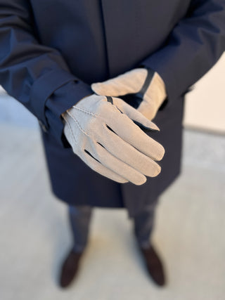 JOHAN Touchscreen | Hairsheep | Silk | Gris Moyen/Black