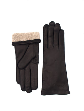 KAISA Lambnappa SCHWARZ Kaschmir-Mischung