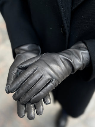 kaschmir handschuhe damen schwarz KAISA | Hairsheep | Kaschmir