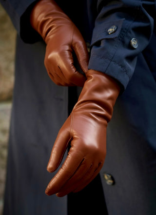 LAHJA Hairsheep | 100% Cashmere | Saddle Brown