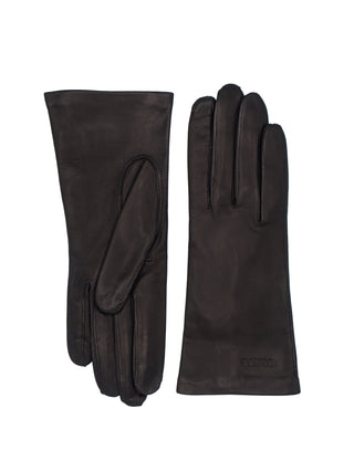 LAINA Langfingrig | Hairsheep | Seide | Schwarz