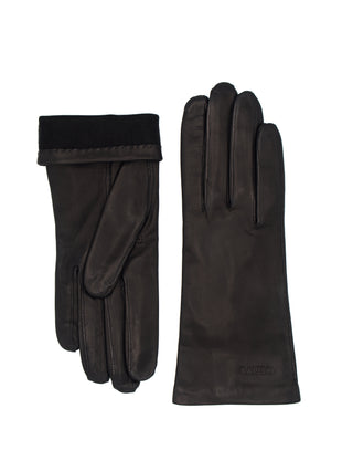 LAINA Langfingrig | Hairsheep | Seide | Schwarz